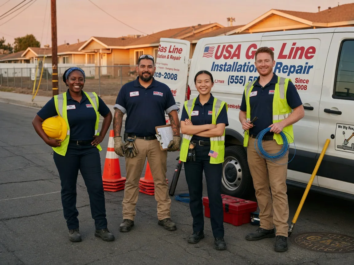 Gas Line Installation company in Rushville, IL